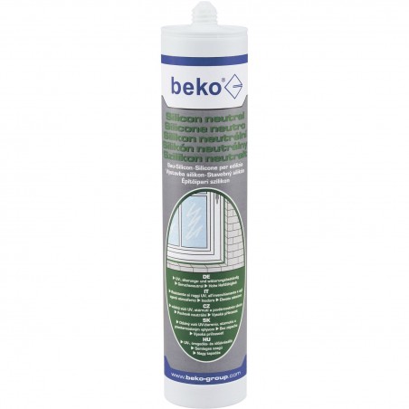 BEKO neutrální silikon 310ml transparentní BEKO neutrální silikon 310ml transparentní