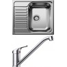 Set Blanco 03-A 25 (dřez Tipo 45 S Mini Přírodní lesk + baterie Daras Chrom)