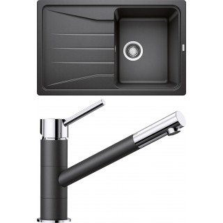 Set Blanco 08-C 25 (dřez Sona 45 S Antracit + baterie Kano Antracit)