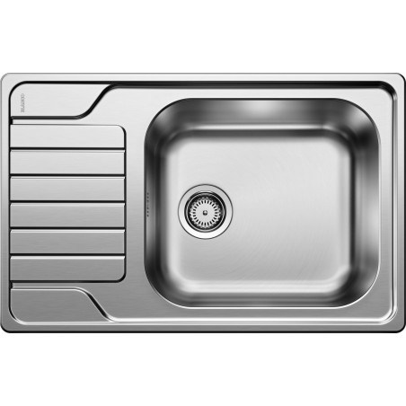Kuchyňský dřez Blanco Dinas XL 6 S Compact Kartáčovaný, bez excentru Kuchyňský dřez Blanco Dinas XL 6 S Compact Kartáčovaný, bez excentru