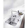 Kuchyňský dřez Blanco Supra 340-U Kartáčovaný, bez táhla Kuchyňský dřez Blanco Supra 340-U Kartáčovaný, bez táhla