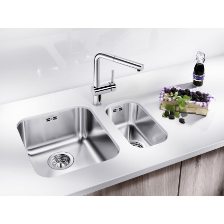 Kuchyňský dřez Blanco Supra 340-U Kartáčovaný, bez táhla Kuchyňský dřez Blanco Supra 340-U Kartáčovaný, bez táhla