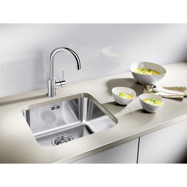 Kuchyňský dřez Blanco Supra 400-U Kartáčovaný, bez táhla