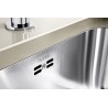 Kuchyňský dřez Blanco Supra 400-U Kartáčovaný, bez táhla Kuchyňský dřez Blanco Supra 400-U Kartáčovaný, bez táhla