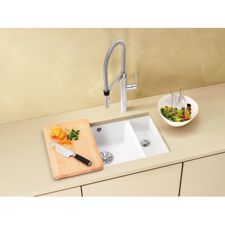 Kuchyňský dřez Blanco Subline 350/150-U Basalt, s táhlem Kuchyňský dřez Blanco Subline 350/150-U Basalt, s táhlem