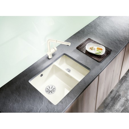 Kuchyňský dřez Blanco Subline 350/150-U Basalt, s táhlem Kuchyňský dřez Blanco Subline 350/150-U Basalt, s táhlem