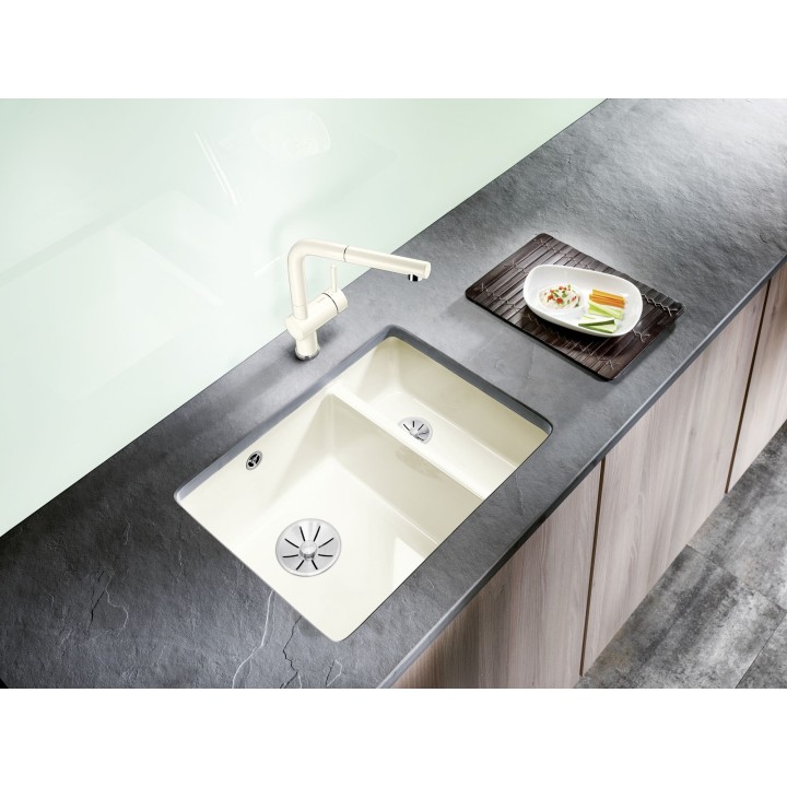 Kuchyňský dřez Blanco Subline 350/150-U Magnolie lesklá, s táhlem
