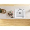 Kuchyňský dřez Blanco Etagon 6 Magnolie lesklá, s táhlem Kuchyňský dřez Blanco Etagon 6 Magnolie lesklá, s táhlem