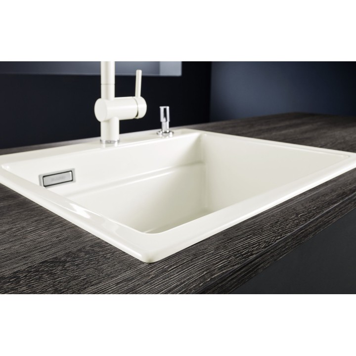 Kuchyňský dřez Blanco Etagon 6 Magnolie lesklá, s táhlem