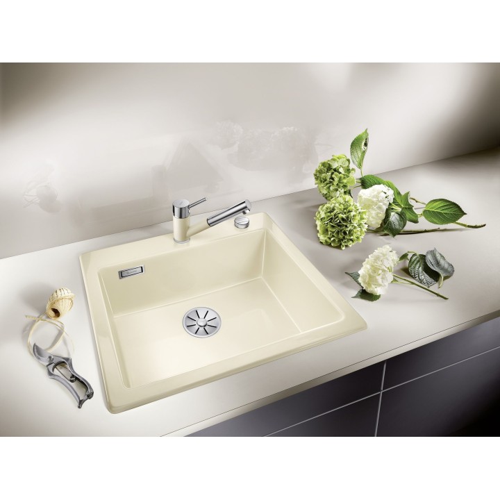 Kuchyňský dřez Blanco Palona 6 Magnolie lesklá, s táhlem