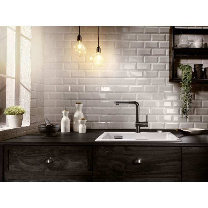 Kuchyňský dřez Blanco Palona 6 Basalt, s táhlem