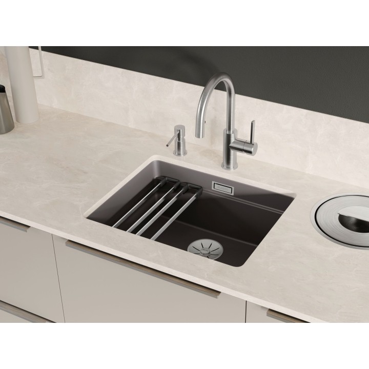 Kuchyňský dřez Blanco Etagon 500-U Basalt, bez táhla