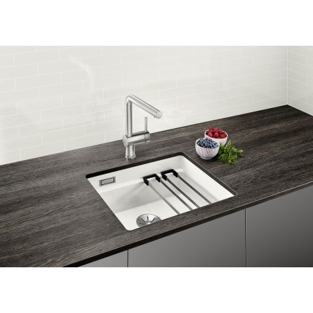 Kuchyňský dřez Blanco Etagon 500-U Basalt, bez táhla Kuchyňský dřez Blanco Etagon 500-U Basalt, bez táhla