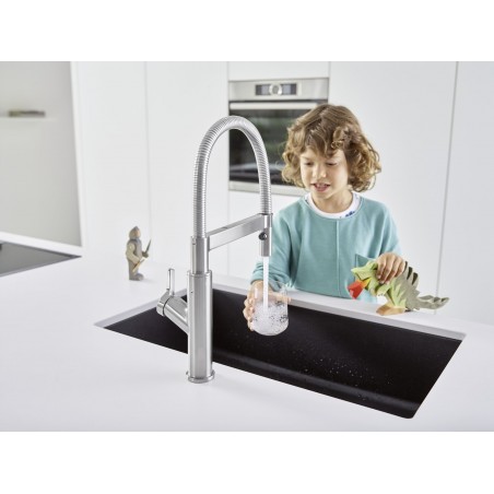 Kuchyňská baterie Blanco Solenta-S Senso Chrom, páka vpravo Kuchyňská baterie Blanco Solenta-S Senso Chrom, páka vpravo