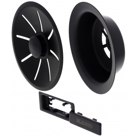 Odtoková sada Blanco InFino - Black Edition, pro jeden dřez Odtoková sada Blanco InFino - Black Edition, pro jeden dřez