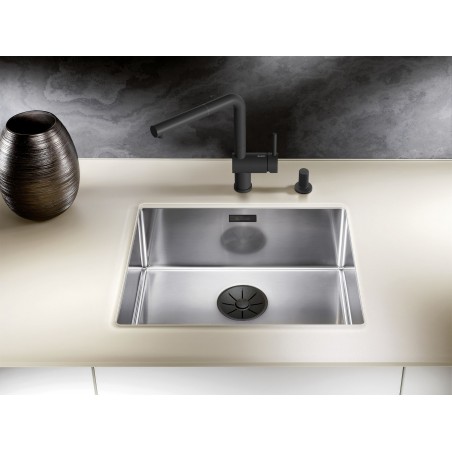 Odtoková sada Blanco InFino - Black Edition, pro jeden dřez Odtoková sada Blanco InFino - Black Edition, pro jeden dřez