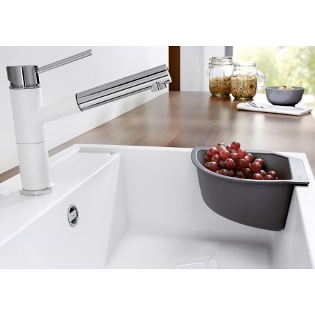 Rohová odkapávací miska Blanco 235866, pro dřezy Dalago, Pleon, Metra Rohová odkapávací miska Blanco 235866, pro dřezy Dalago, Pleon, Metra