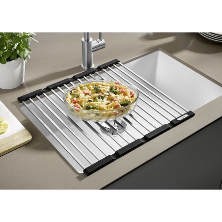 Odkládací nerezová mřížka Blanco KlappMatte 238482, 460 x 425 mm Odkládací nerezová mřížka Blanco KlappMatte 238482, 460 x 425 mm