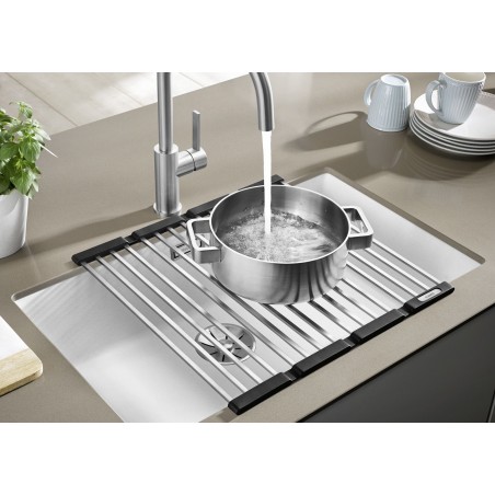 Odkládací nerezová mřížka Blanco KlappMatte 238482, 460 x 425 mm Odkládací nerezová mřížka Blanco KlappMatte 238482, 460 x 425 mm