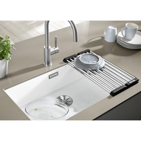 Odkládací nerezová mřížka Blanco KlappMatte 238482, 460 x 425 mm Odkládací nerezová mřížka Blanco KlappMatte 238482, 460 x 425 mm