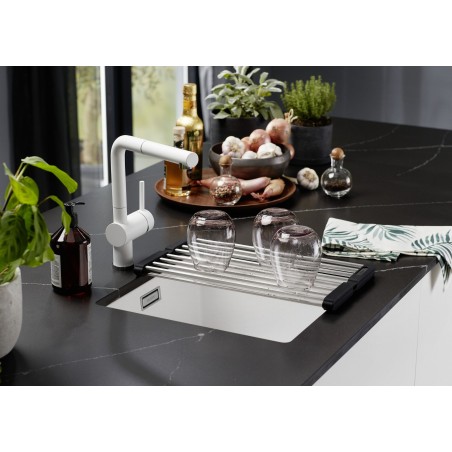 Odkládací nerezová mřížka Blanco KlappMatte 238482, 460 x 425 mm Odkládací nerezová mřížka Blanco KlappMatte 238482, 460 x 425 mm