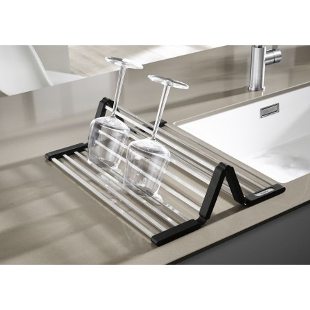 Odkládací nerezová mřížka Blanco KlappMatte 238482, 460 x 425 mm Odkládací nerezová mřížka Blanco KlappMatte 238482, 460 x 425 mm