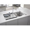 Odkládací nerezová mřížka Blanco KlappMatte 238483, 460 x 440 mm Odkládací nerezová mřížka Blanco KlappMatte 238483, 460 x 440 mm