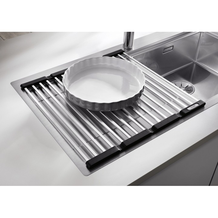 Odkládací nerezová mřížka Blanco KlappMatte 238483, 460 x 440 mm