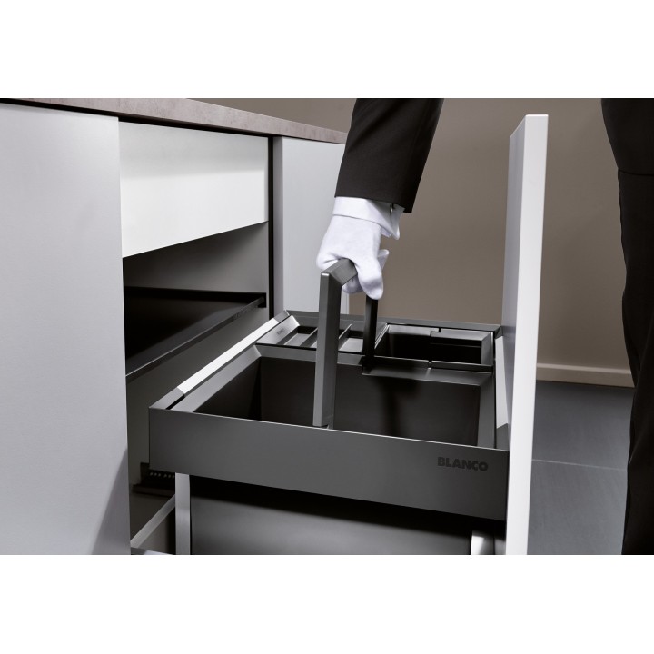 Odpadkový koš Blanco Flexon II 30/2, 2x 8 l