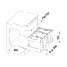 Odpadkový koš Blanco Flexon II Low 80/3, 1x 19 l + 1x 30 l + 1x 16 l Odpadkový koš Blanco Flexon II Low 80/3, 1x 19 l + 1x 30 l + 1x 16 l
