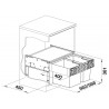Odpadkový koš Blanco Select II 60/2, 1x 30 l + 1x 19 l Odpadkový koš Blanco Select II 60/2, 1x 30 l + 1x 19 l
