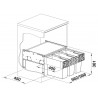 Odpadkový koš Blanco Select II 60/3, 3x 15 l Odpadkový koš Blanco Select II 60/3, 3x 15 l