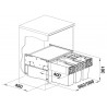 Odpadkový koš Blanco Select II 60/4, 2x 15 l + 2x 6 l Odpadkový koš Blanco Select II 60/4, 2x 15 l + 2x 6 l