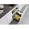 Odpadkový koš Blanco Select II 60/2 Orga, 1x 30 l + 1x 19 l Odpadkový koš Blanco Select II 60/2 Orga, 1x 30 l + 1x 19 l