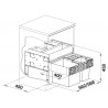 Odpadkový koš Blanco Select II XL 60/3 Orga, 1x 30 l + 2x 8 l Odpadkový koš Blanco Select II XL 60/3 Orga, 1x 30 l + 2x 8 l