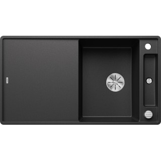 Kuchyňský dřez Blanco Axia III 5 S-F Antracit, s dřevěnou krájecí deskou