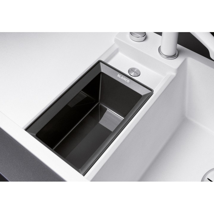 Kuchyňský dřez Blanco Collectis 6 S Bílá soft, s excentrem a miskou