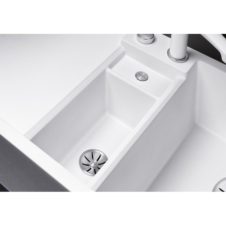 Kuchyňský dřez Blanco Collectis 6 S Bílá soft, s excentrem a miskou