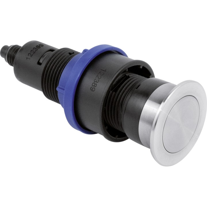Ovládací knoflík excentru Blanco PushControl 233696, Nerez kartáčovaný