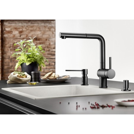 Ovládací knoflík excentru Blanco 238688, Černá matná Ovládací knoflík excentru Blanco 238688, Černá matná