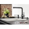 Ovládací knoflík excentru Blanco 238688, Černá matná Ovládací knoflík excentru Blanco 238688, Černá matná