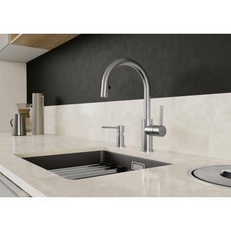 Dávkovač saponátu Blanco Lato Dark Steel Dávkovač saponátu Blanco Lato Dark Steel