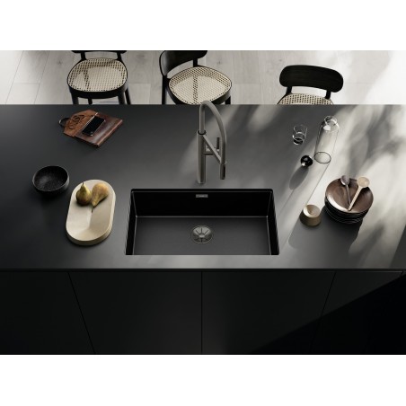 Odtoková sada Blanco InFino - Satin dark steel, pro jednu vaničku Odtoková sada Blanco InFino - Satin dark steel, pro jednu vaničku