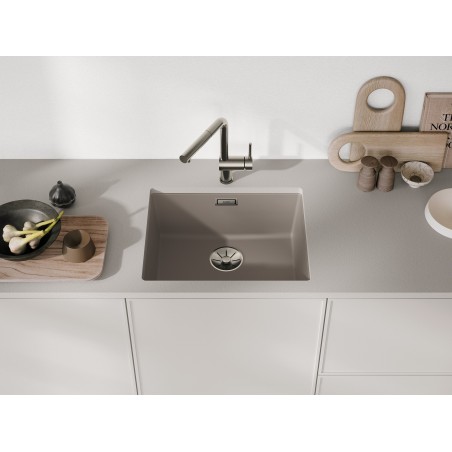 Odtoková sada Blanco InFino - Satin platinum, pro jednu vaničku Odtoková sada Blanco InFino - Satin platinum, pro jednu vaničku