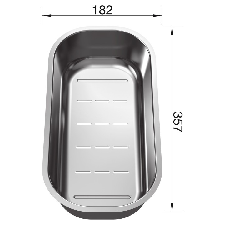 Nerezová miska Blanco 225253, pro dřezy Classic Pro