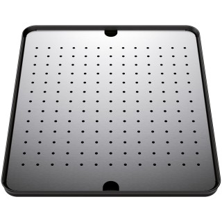 Odkapávací deska Blanco 513485, černý plast/nerez