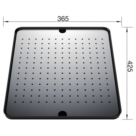 Odkapávací deska Blanco 513485, černý plast/nerez Odkapávací deska Blanco 513485, černý plast/nerez