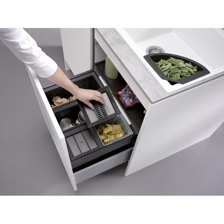 Kryt s filtrem AktivBio pro koše Blanco SELECT a FLEXON, pro 6l nádoby