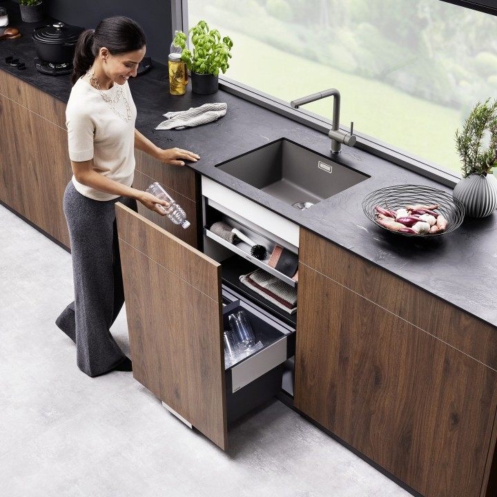 Organizační zásuvka Blanco Select II Orga Shelf 60 P, pro výsuvná dvířka