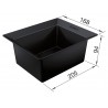 Univerzální nádoby do košů Blanco Select 229342 Univerzální nádoby do košů Blanco Select 229342